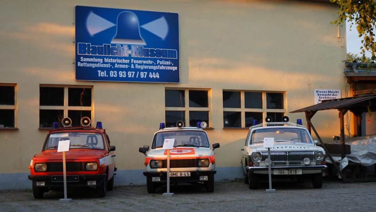 Blaulichtmuseum Fahrzeuge